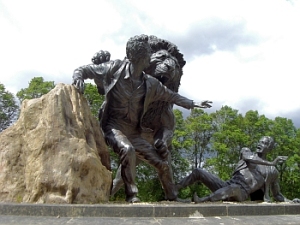 David Livingstone Attacked by Lion